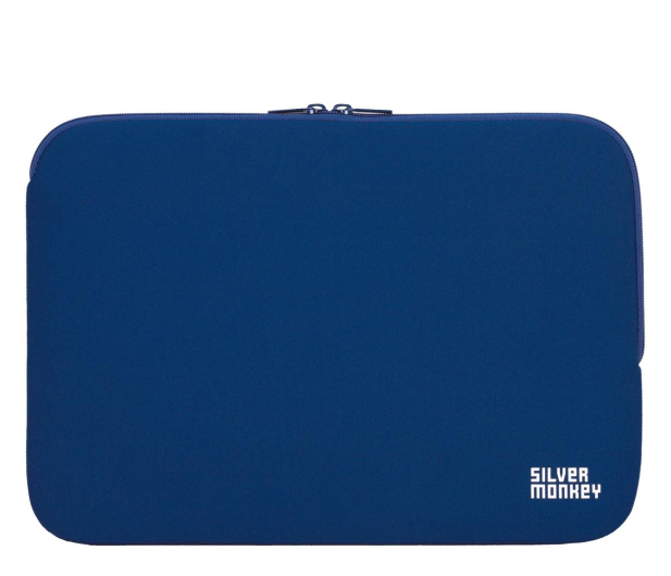 SILVER MONKEY EasySleeve etui na laptopa 14,1" granatowe SM-GSLV14-NVY - 608406 - zdjęcie